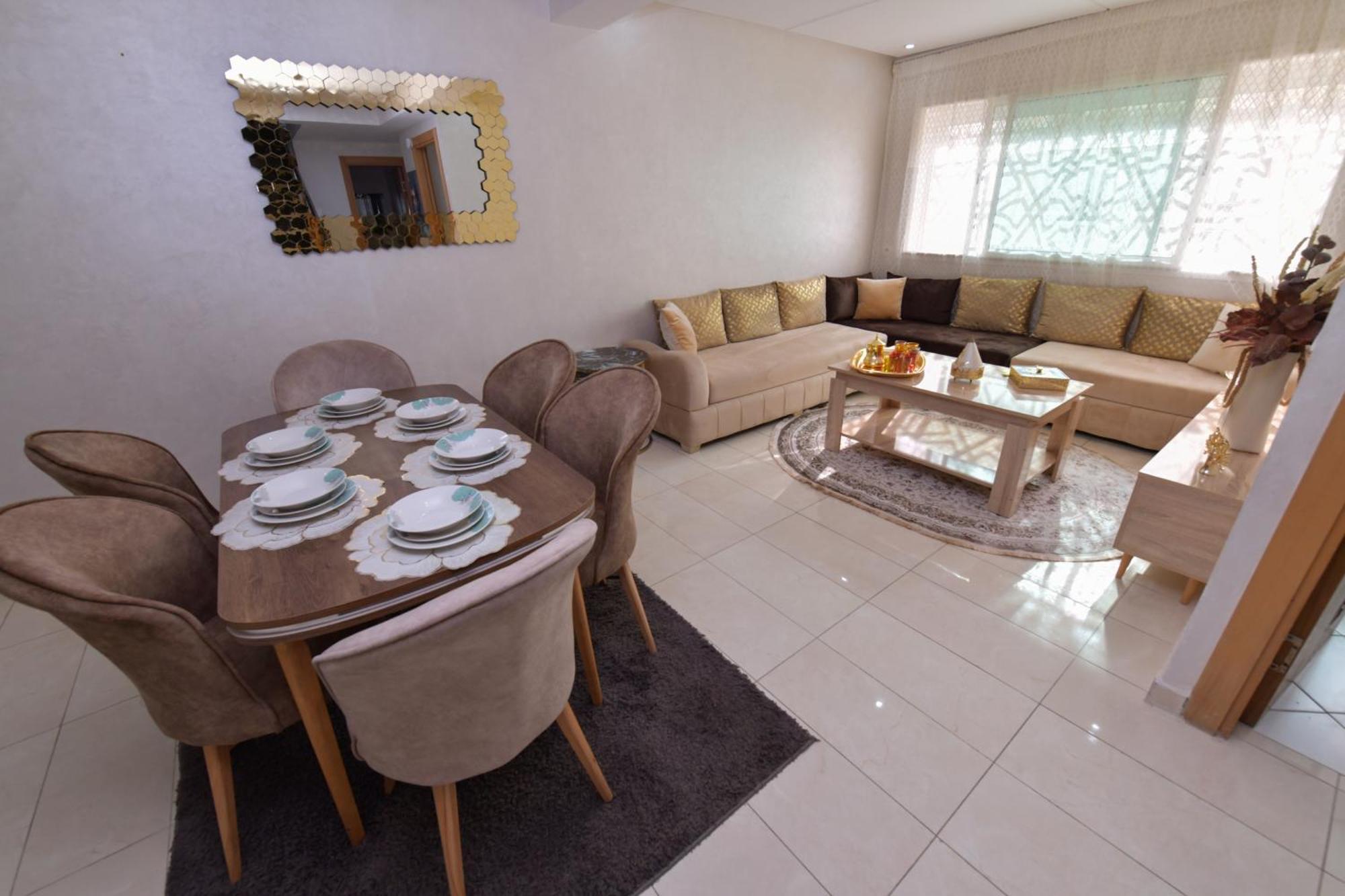 Cozy Duplex Wifi Parking Proximite Appartement Rabat