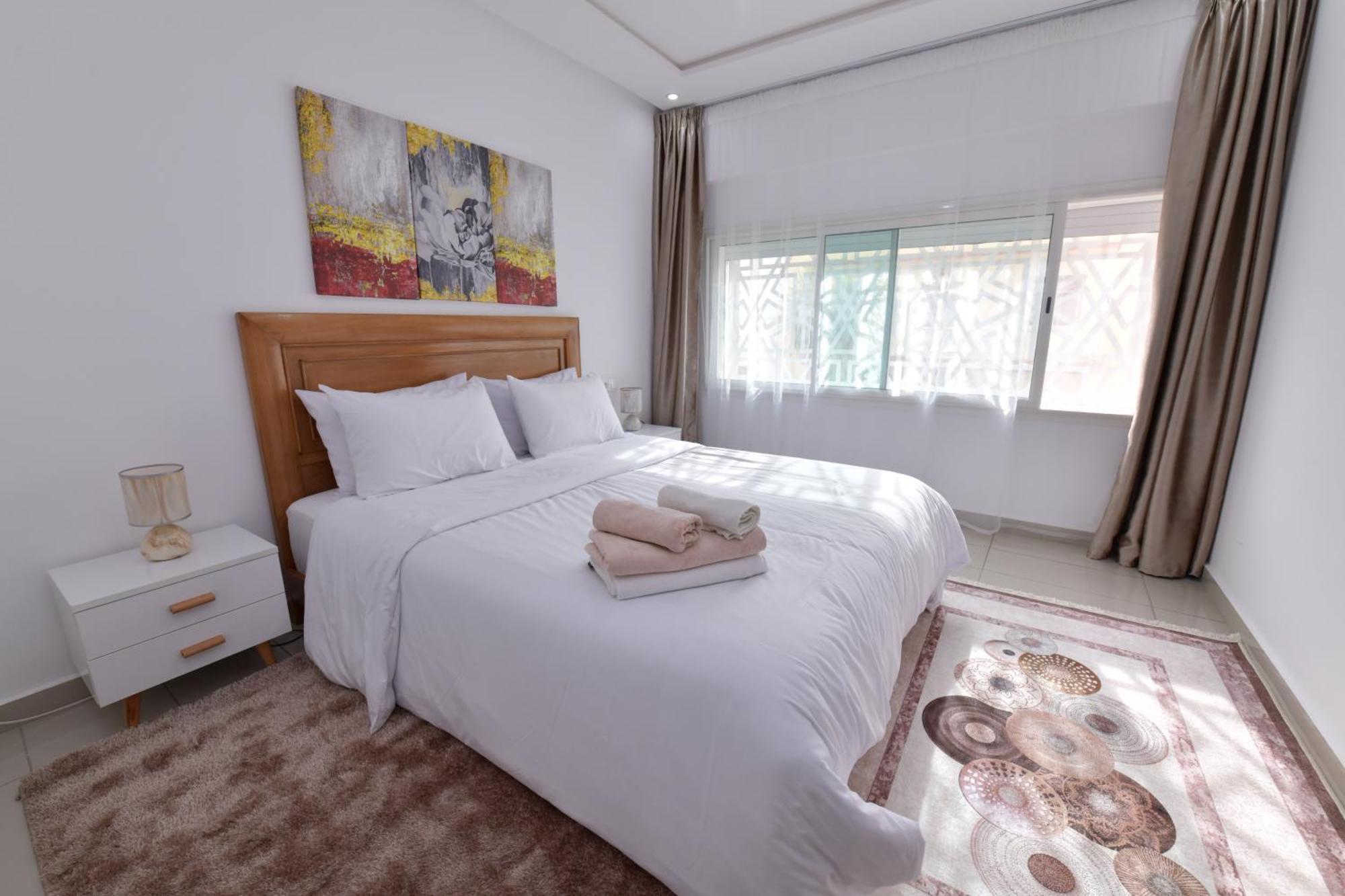Cozy Duplex Wifi Parking Proximite Appartement Rabat